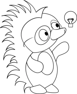 Emmy the Echidna.